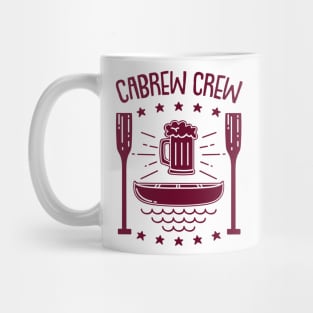 Cabrew Crew - Funny Canoeing Pun Beer brew gift Mug